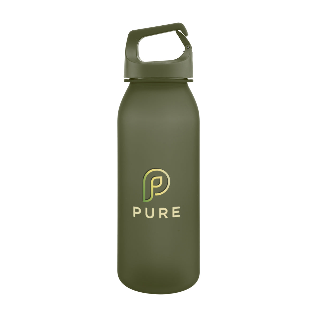 Brooke Bottle with Carry Handle, 20 oz - Olive - Colorbrite