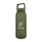 Brooke Bottle with Carry Handle, 20 oz - Olive - Silk Screen