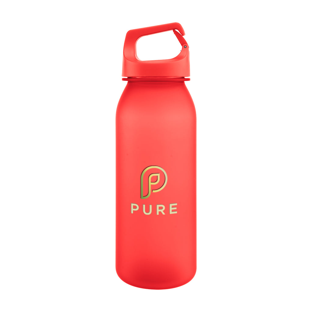 Brooke Bottle with Carry Handle, 20 oz - Red - Colorbrite