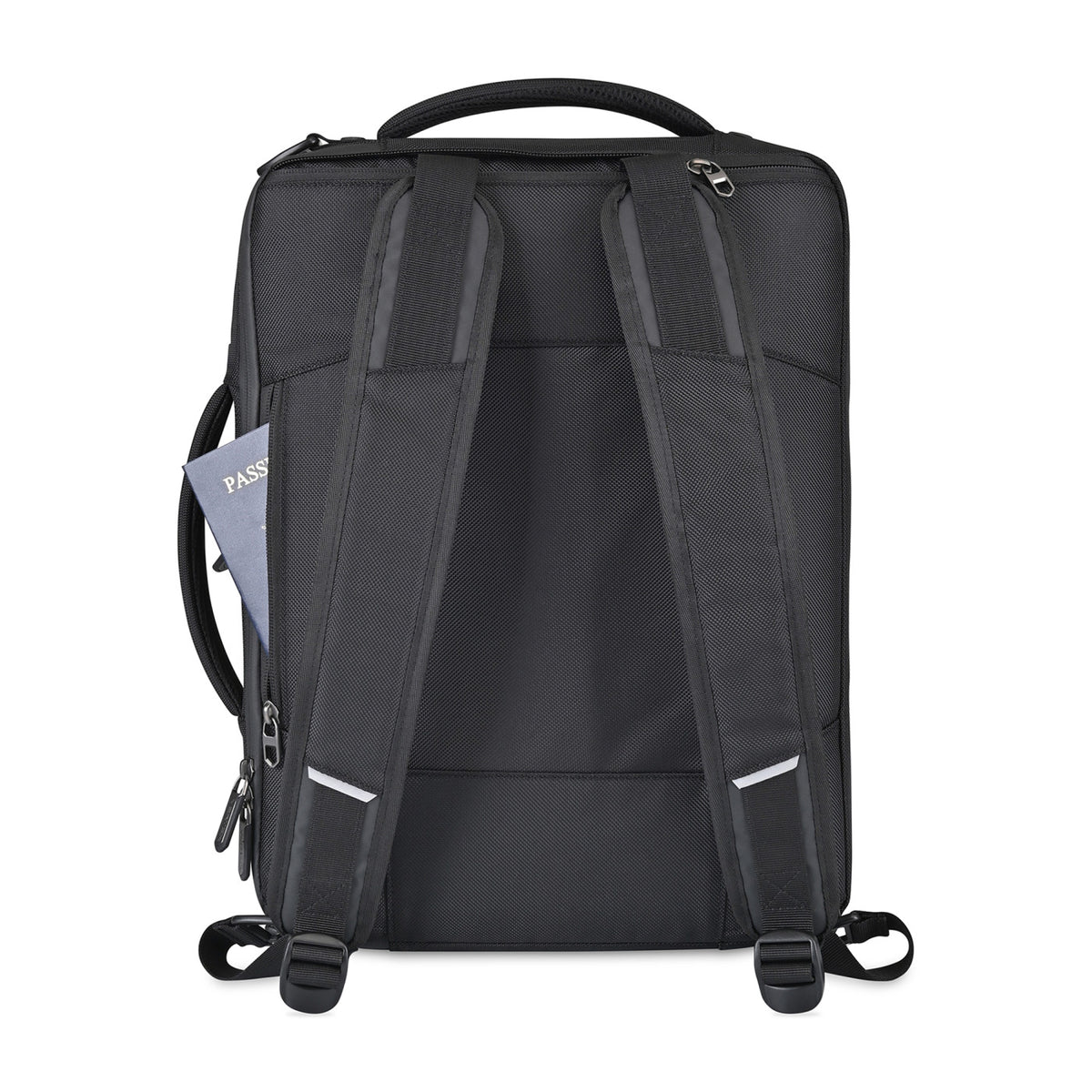 Brooklyn Convertible Briefpack for a 16 Inch Laptop Embroidery - Black - View 5