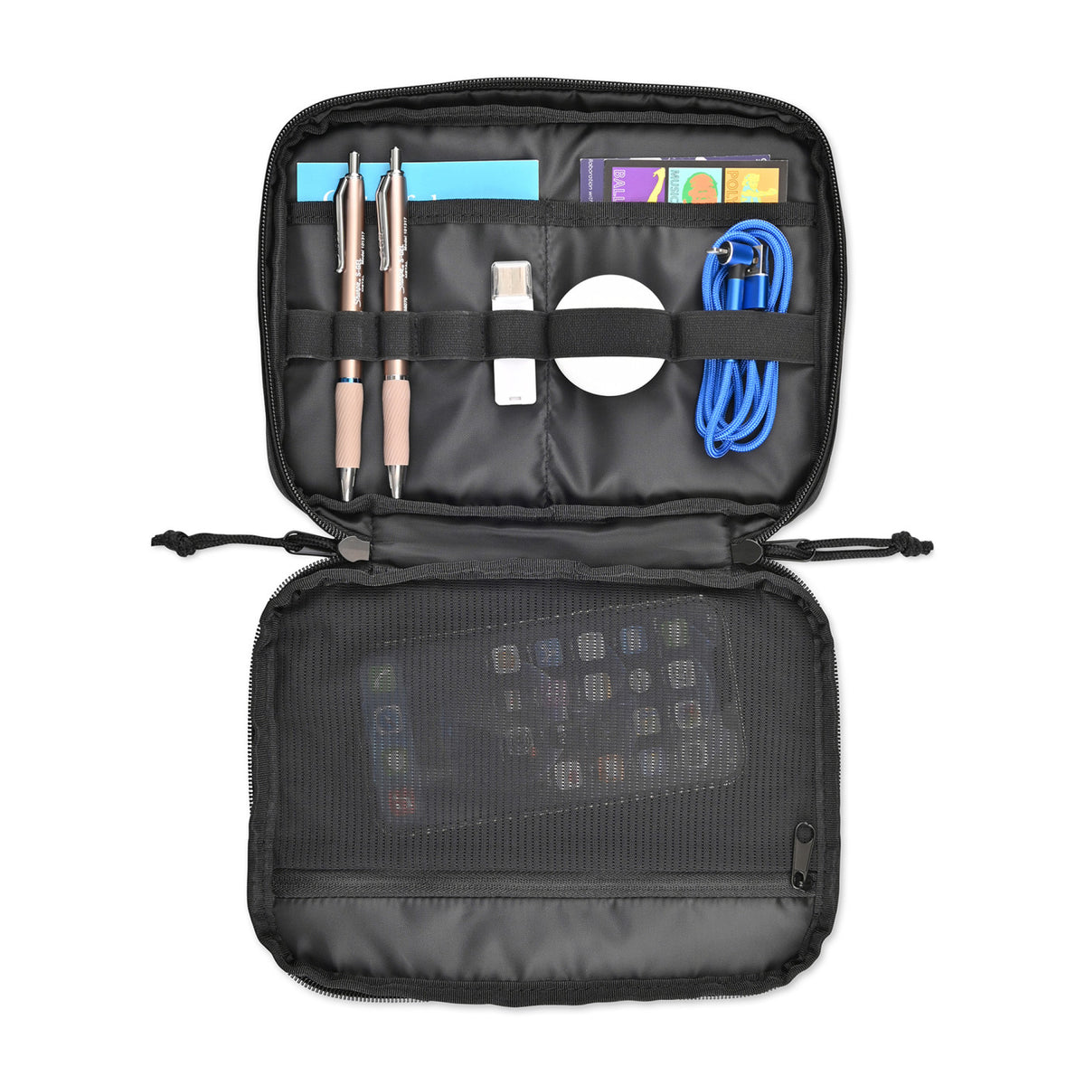 Brooklyn Deluxe Tech Case with Tablet Sleeve Transfer - Black - View 5
