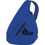 Brooklyn Sling Backpack with Padded Back Full Color - Royal - Front