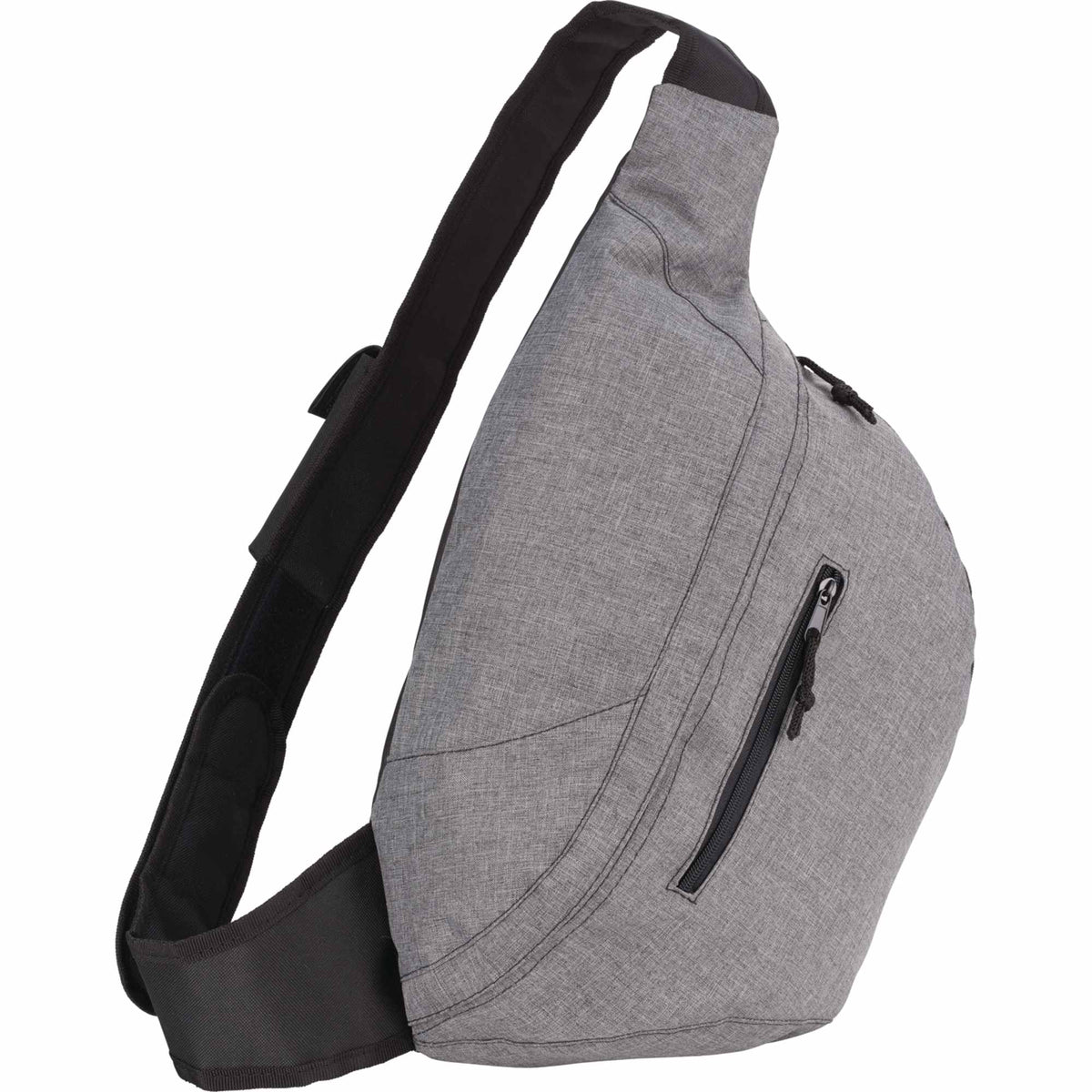 Brooklyn Sling Backpack with Padded Back - Graphite - Photo 4