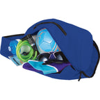 Brooklyn Sling Backpack with Padded Back - Royal - Photo