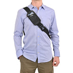 Brooklyn Tech Sling for a 13 Inch Laptop Embroidery - Black - View 4