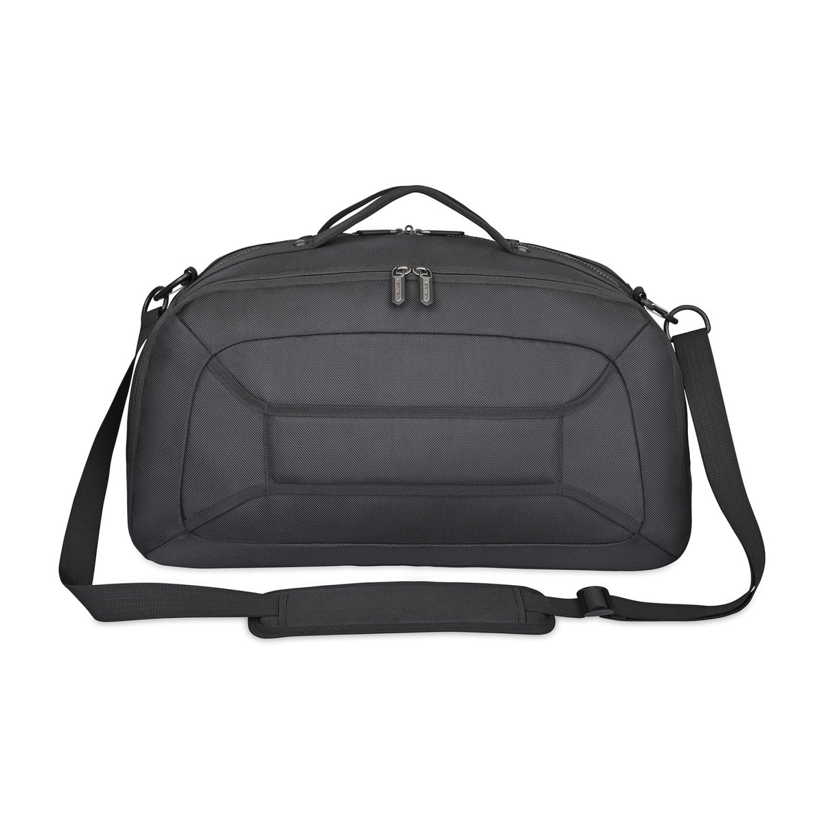 Brooklyn Weekender Duffel with Shoe Compartment Embroidery - Black - View 5
