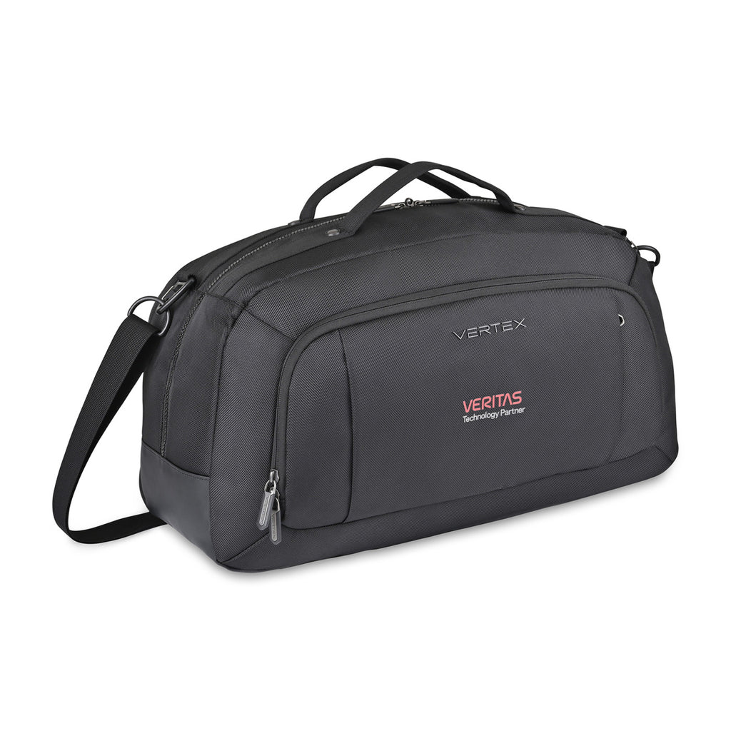 Brooklyn Weekender Duffel with Shoe Compartment Transfer - Black - View 2