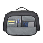 Brooklyn Weekender Duffel with Shoe Compartment Transfer - Black - View 3