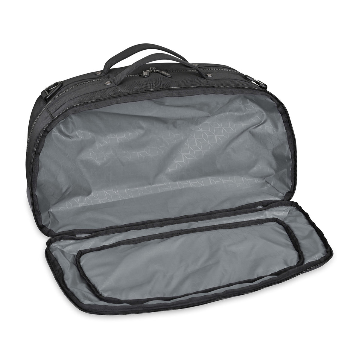 Brooklyn Weekender Duffel with Shoe Compartment Transfer - Black - View 4
