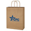 Brown Kraft Paper Shopping Bag, 10 x 13 Inches - Flexography