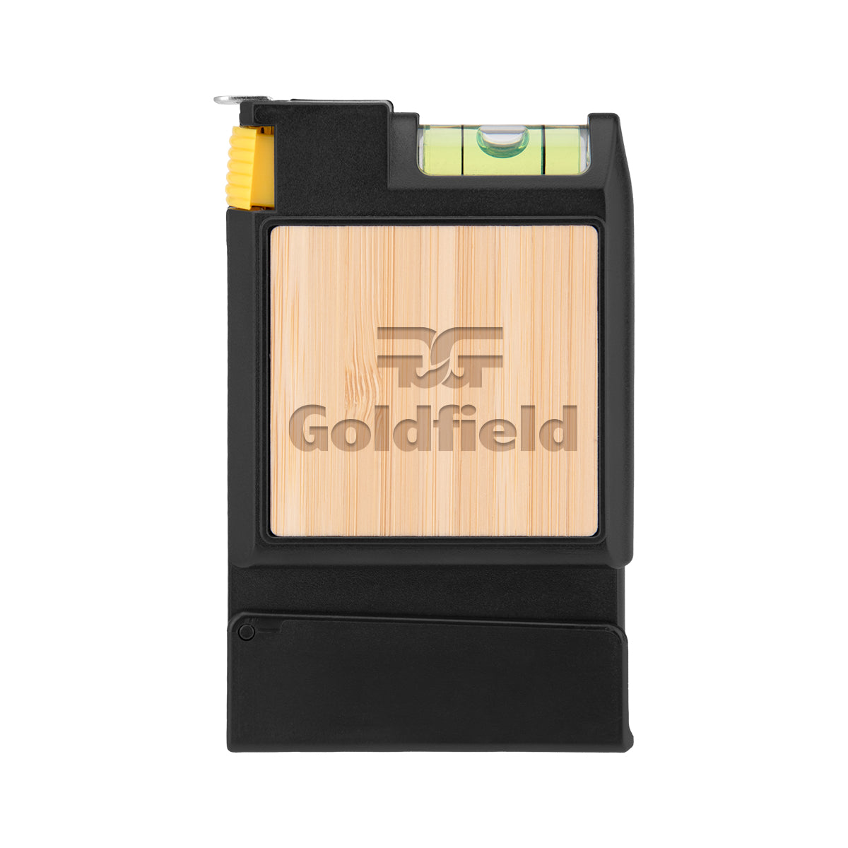 Bruce Bamboo Multi-Tool Tape Measure, Seven-Way - Laser Engraving