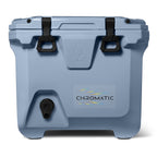 BruMate BruTank Rolling Cooler, 35 Quart - Denim - Full Color on a Clear Label