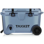 BruMate BruTank Rolling Cooler, 55 Quart - Denim - Silk Screen