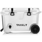 BruMate BruTank Rolling Cooler, 55 Quart - White - Full Color on a Clear Label