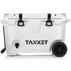 BruMate BruTank Rolling Cooler, 55 Quart - White - Silk Screen