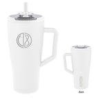 BruMate Era Flip, 30 oz - White - Laser