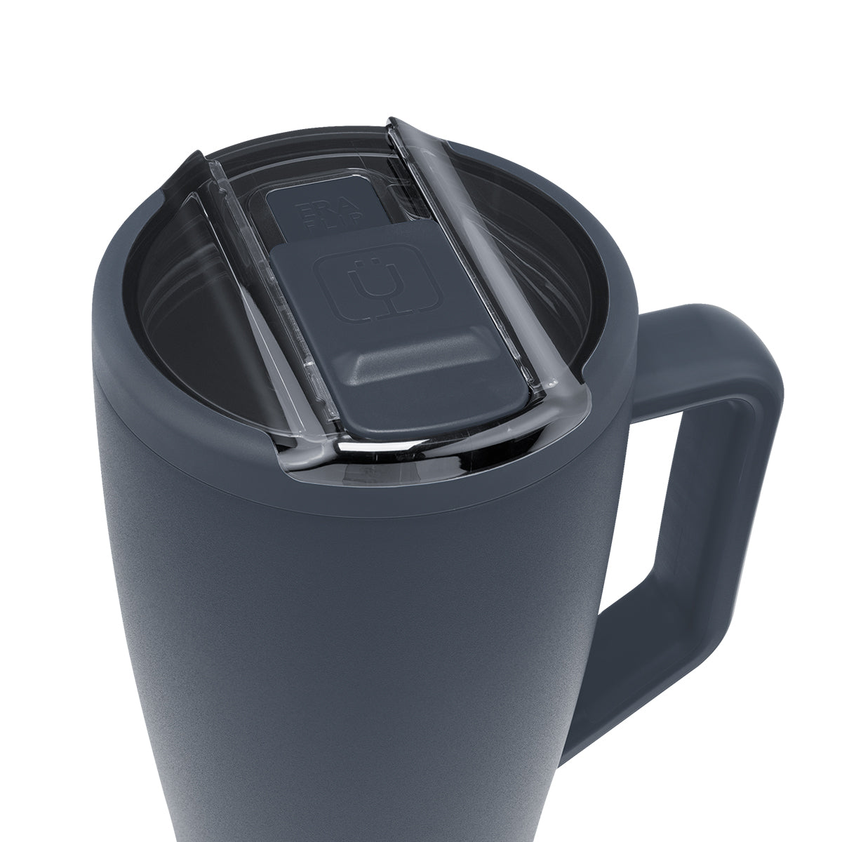 BruMate Era Flip in Fashion Colors, 40 oz - Nightfall Blue - Closed