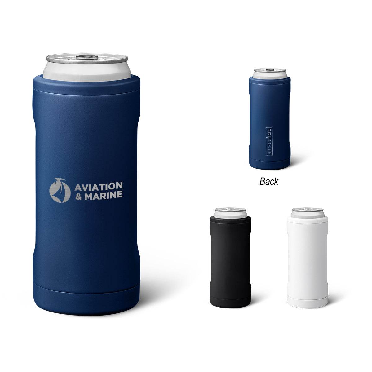 BruMate Hopsulator Slim V2, 12 oz - White