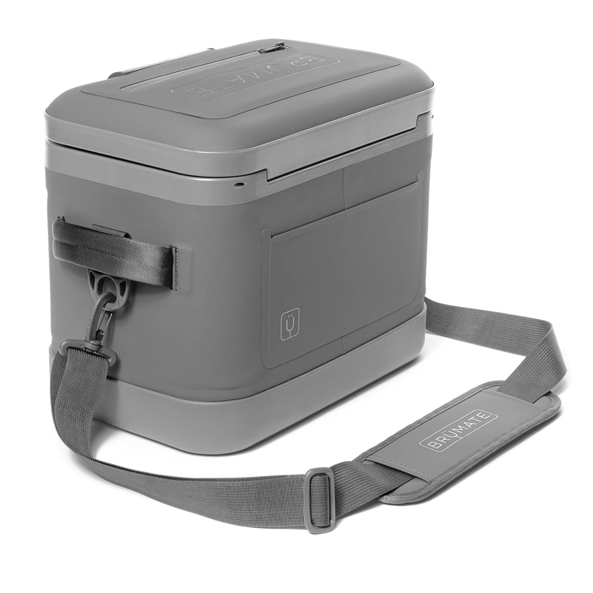 BruMate MagPack Shoulder Sling Cooler, 12 Cans - Graphite - Back_Angle