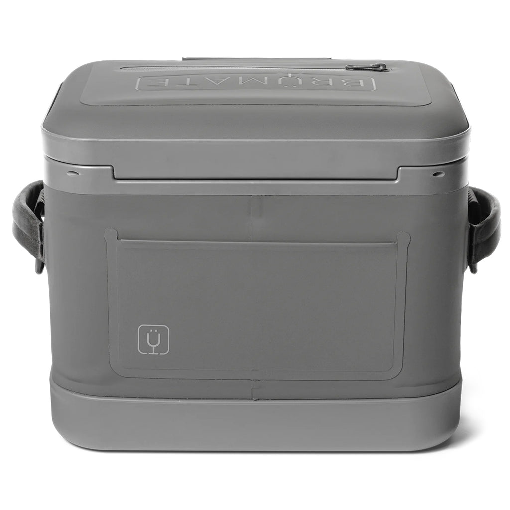 BruMate MagPack Shoulder Sling Cooler, 12 Cans - Graphite - Back_Nostrap