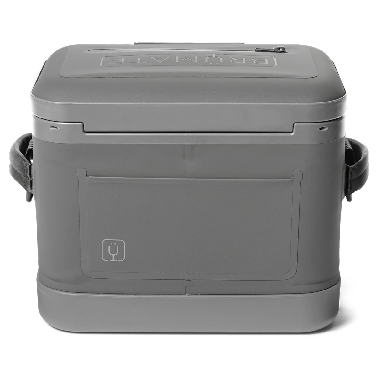 BruMate MagPack Shoulder Sling Cooler, 12 Cans - Graphite - Back_Nostrap