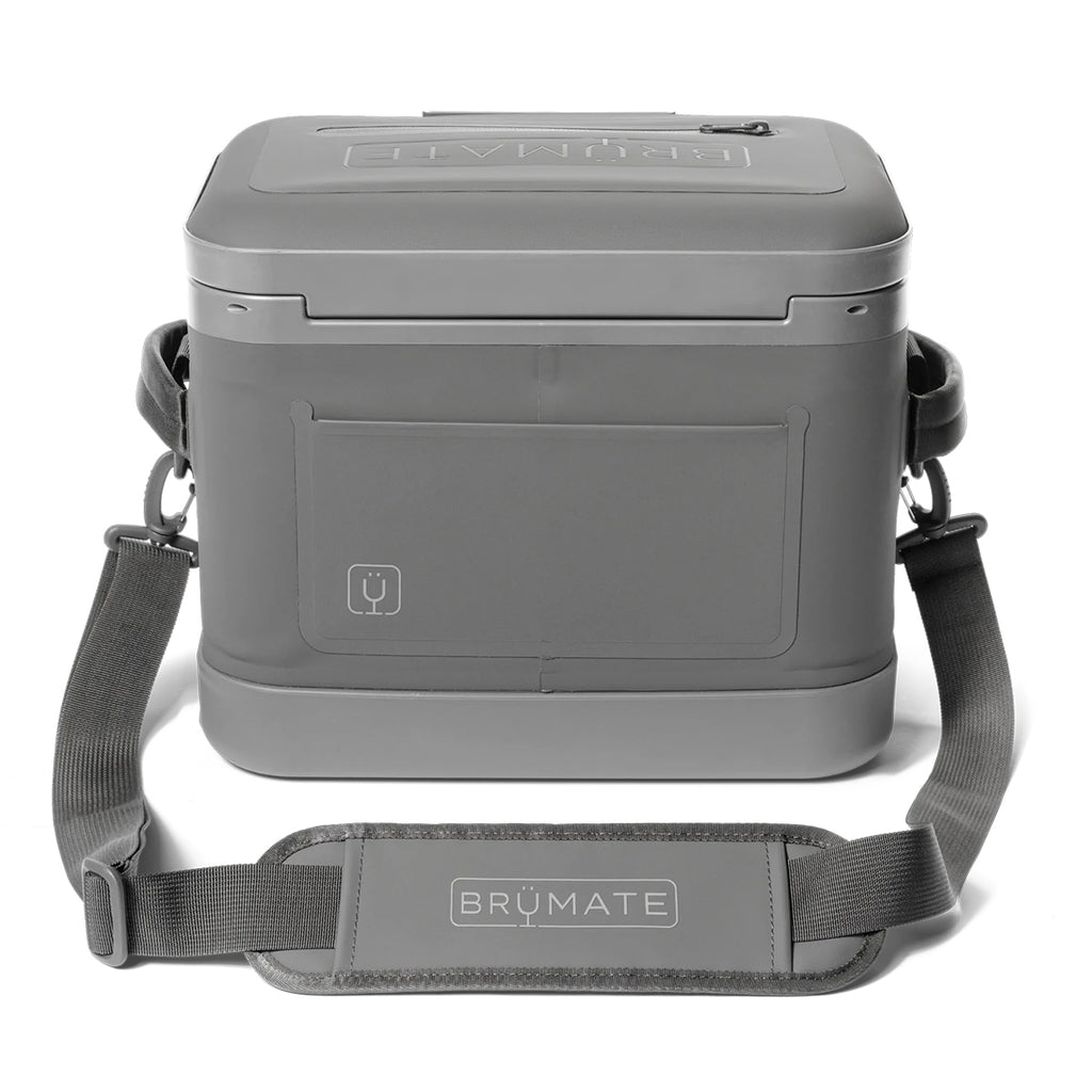 BruMate MagPack Shoulder Sling Cooler, 12 Cans - Graphite - Back_Strap