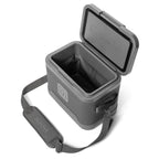 BruMate MagPack Shoulder Sling Cooler, 12 Cans - Graphite - Open