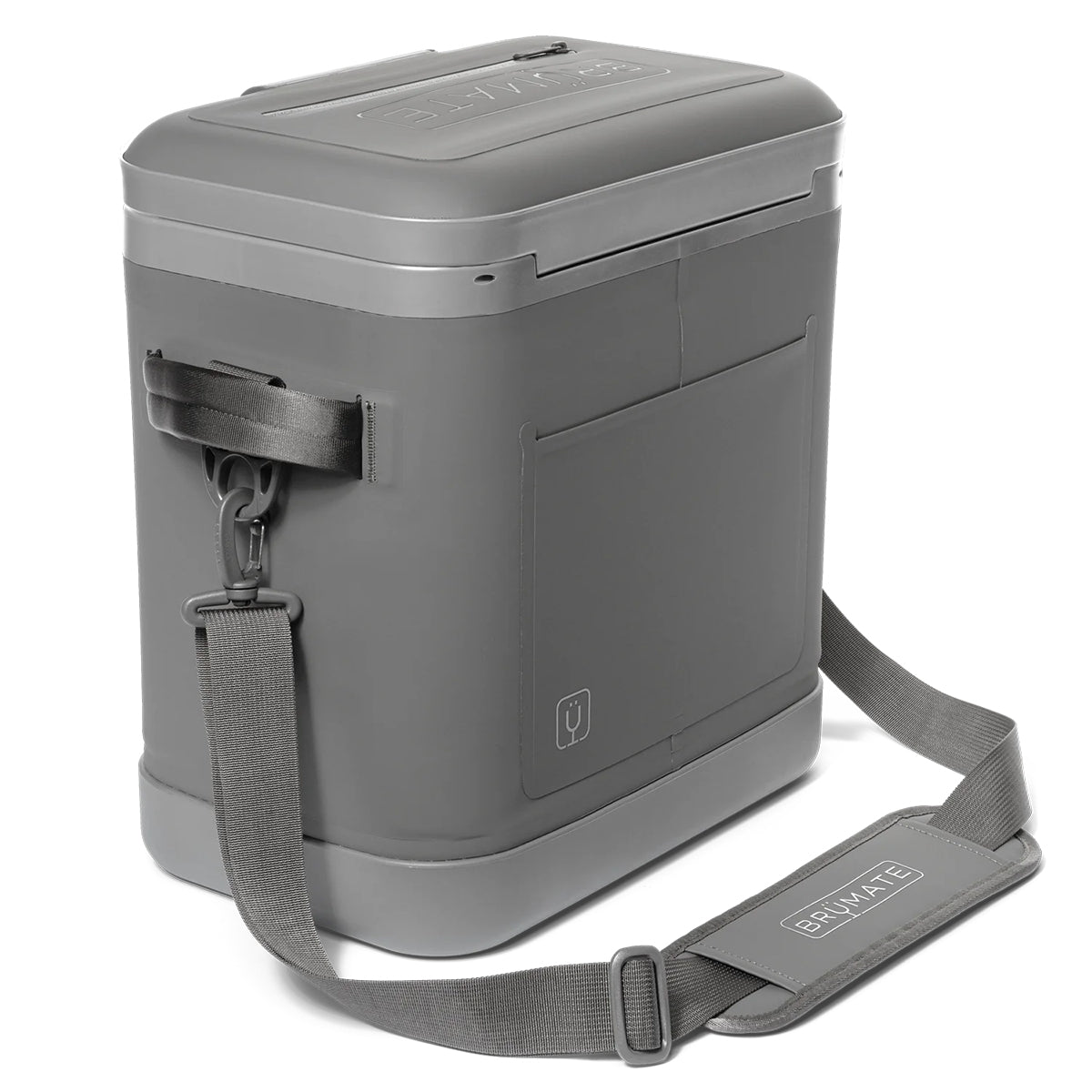 BruMate MagPack Shoulder Sling Cooler, 18 Cans - Graphite - Angle