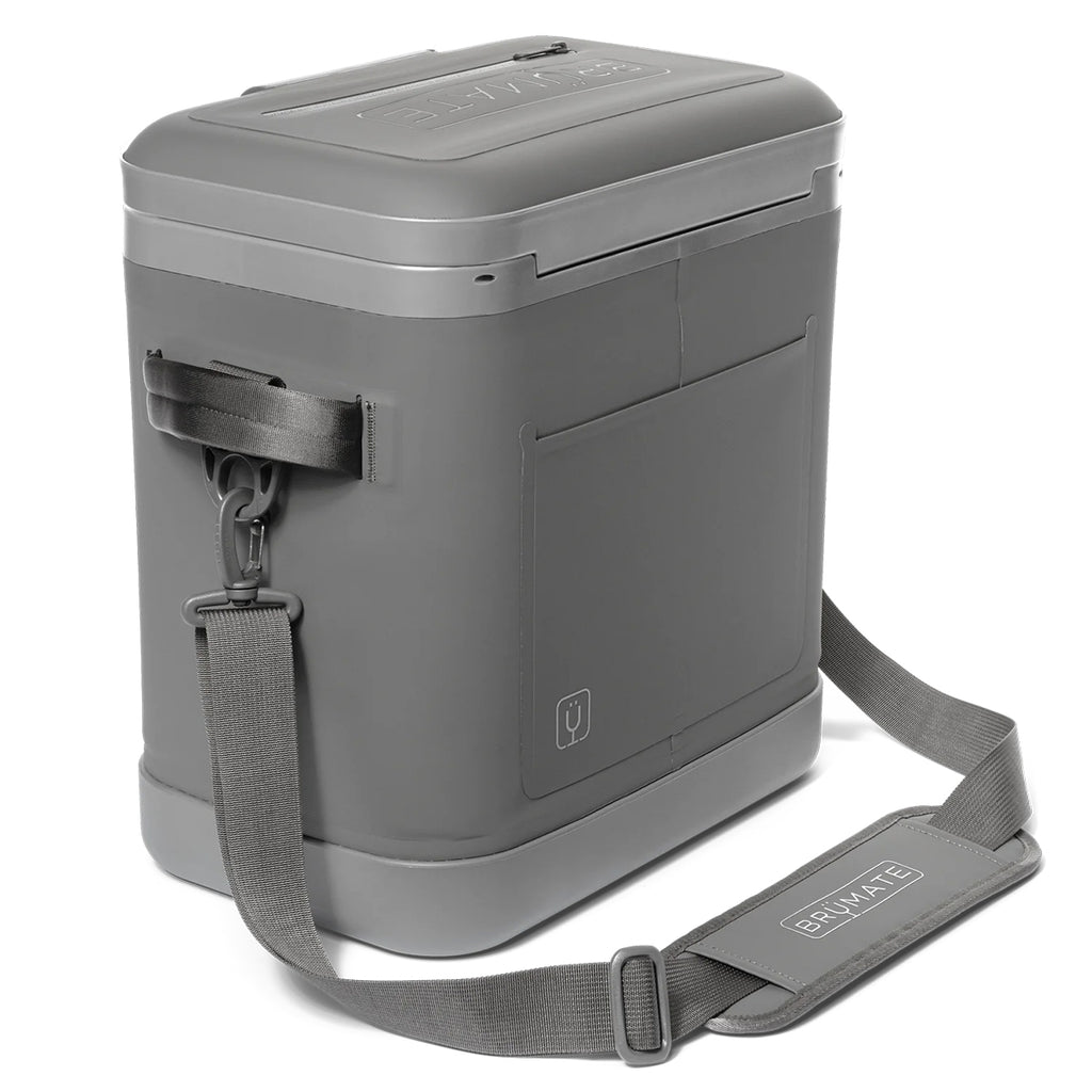 BruMate MagPack Shoulder Sling Cooler, 18 Cans - Graphite - Angle