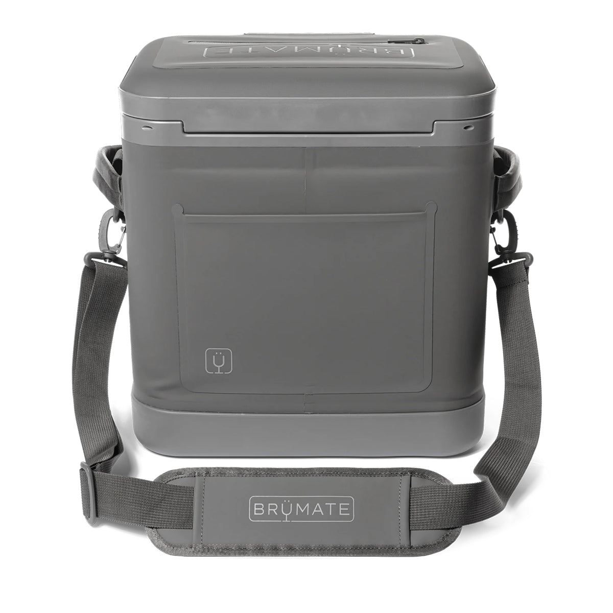 BruMate MagPack Shoulder Sling Cooler, 18 Cans - Graphite - Back