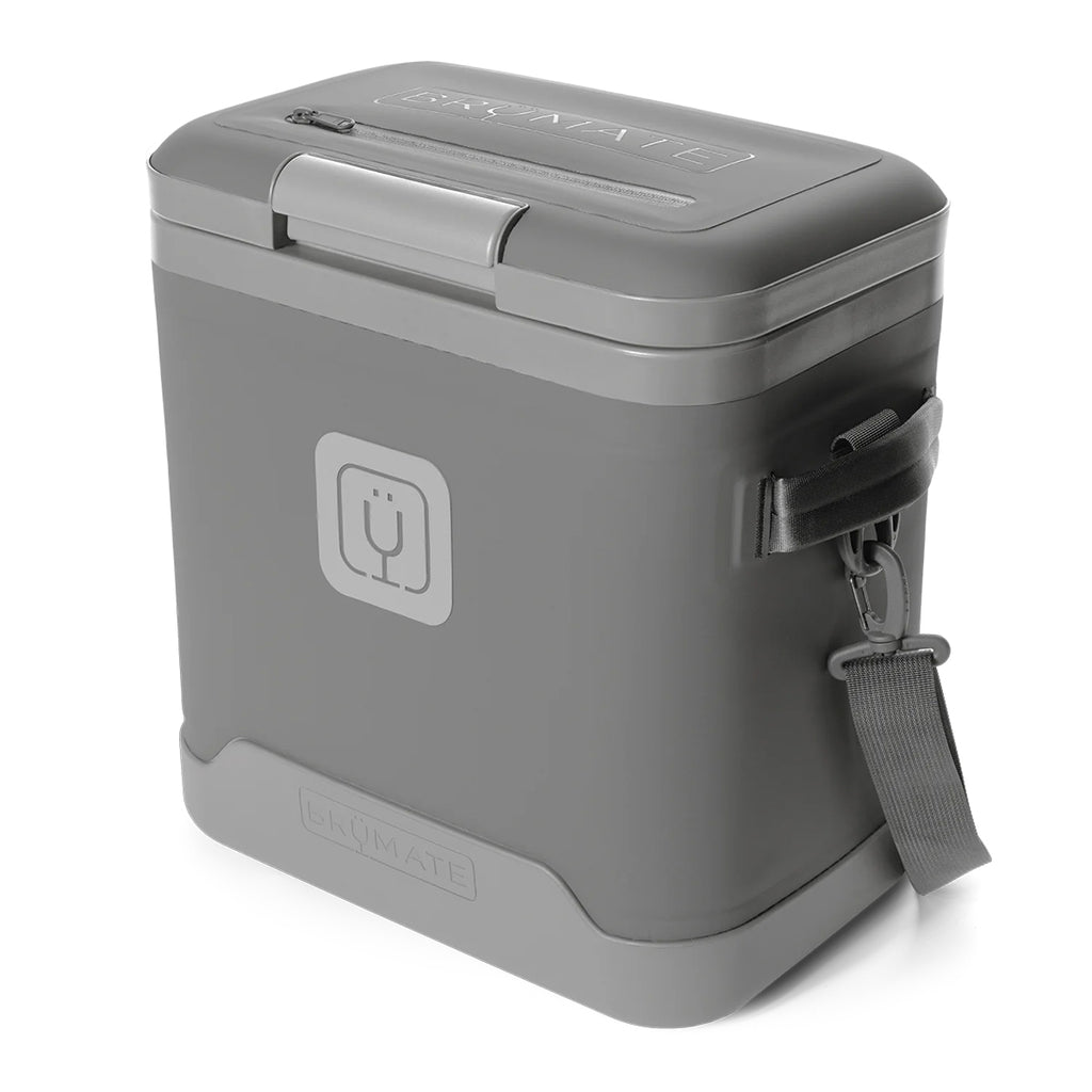 BruMate MagPack Shoulder Sling Cooler, 18 Cans - Graphite - Front