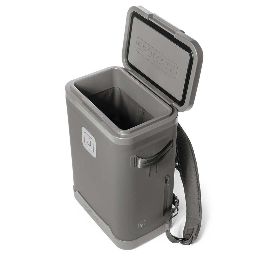 BruMate MagPack Shoulder Sling Cooler, 24 Cans - Graphite - Open