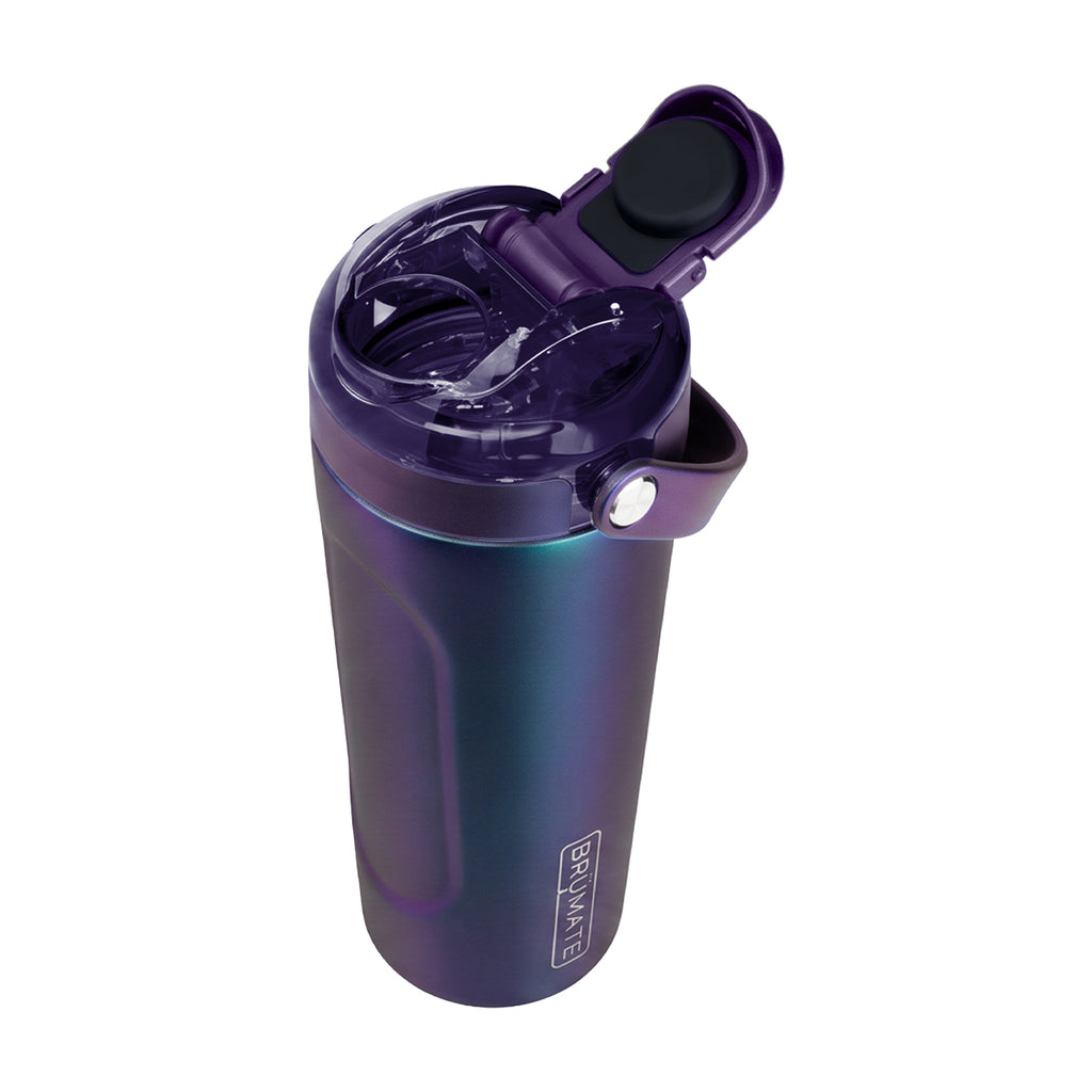 BruMate MultiShaker in Fashion Colors, 25 oz - Dark Aura - Open