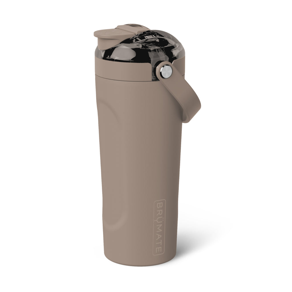 BruMate MultiShaker in Fashion Colors, 25 oz - Mocha - Angle