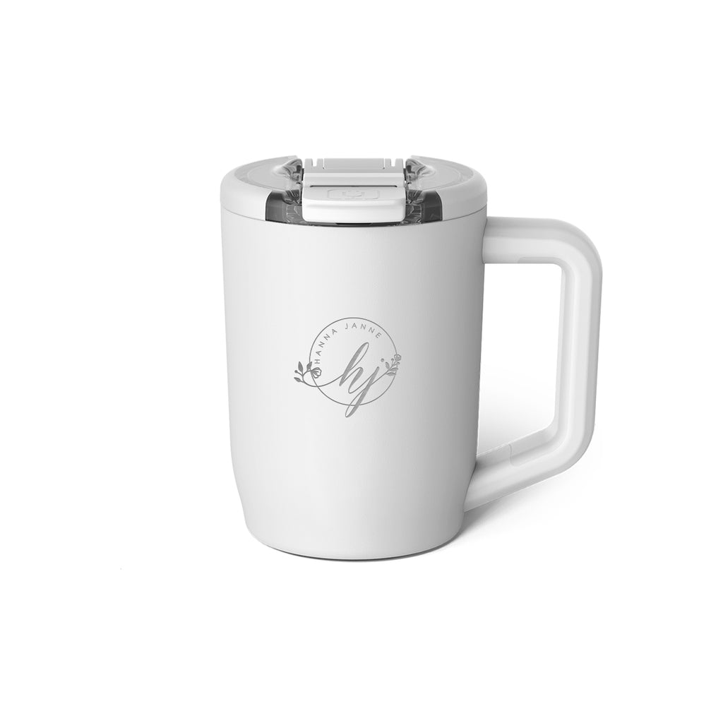 BruMate Muv, 15 oz - White - Laser