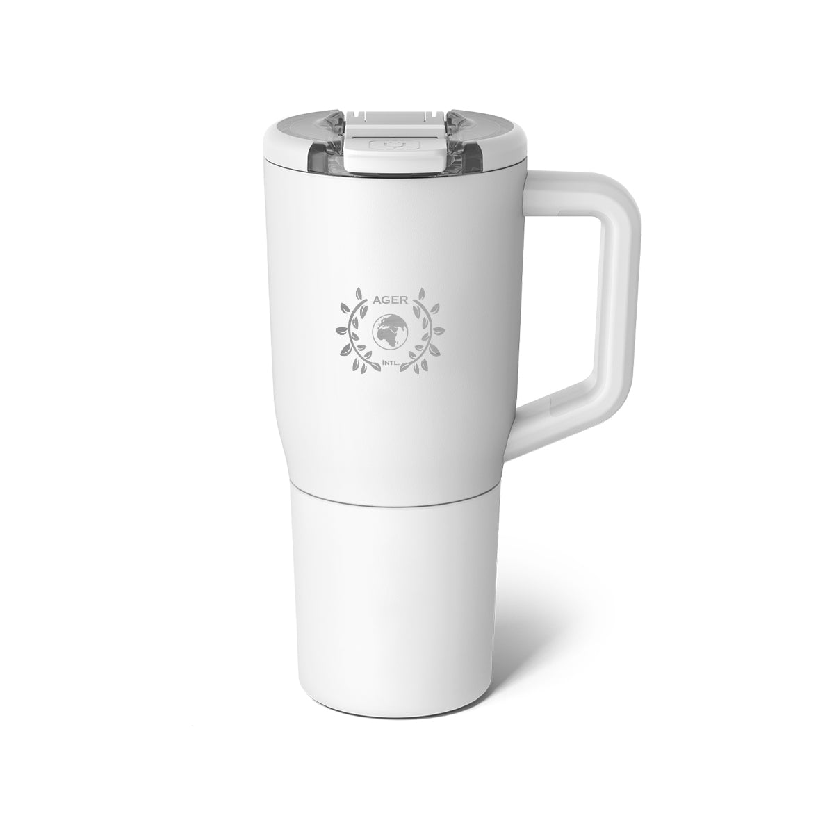 BruMate Muv, 25 oz - White - Laser
