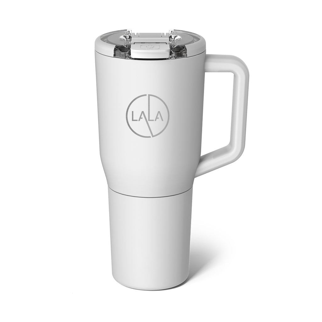 BruMate Muv, 35 oz - White - Laser