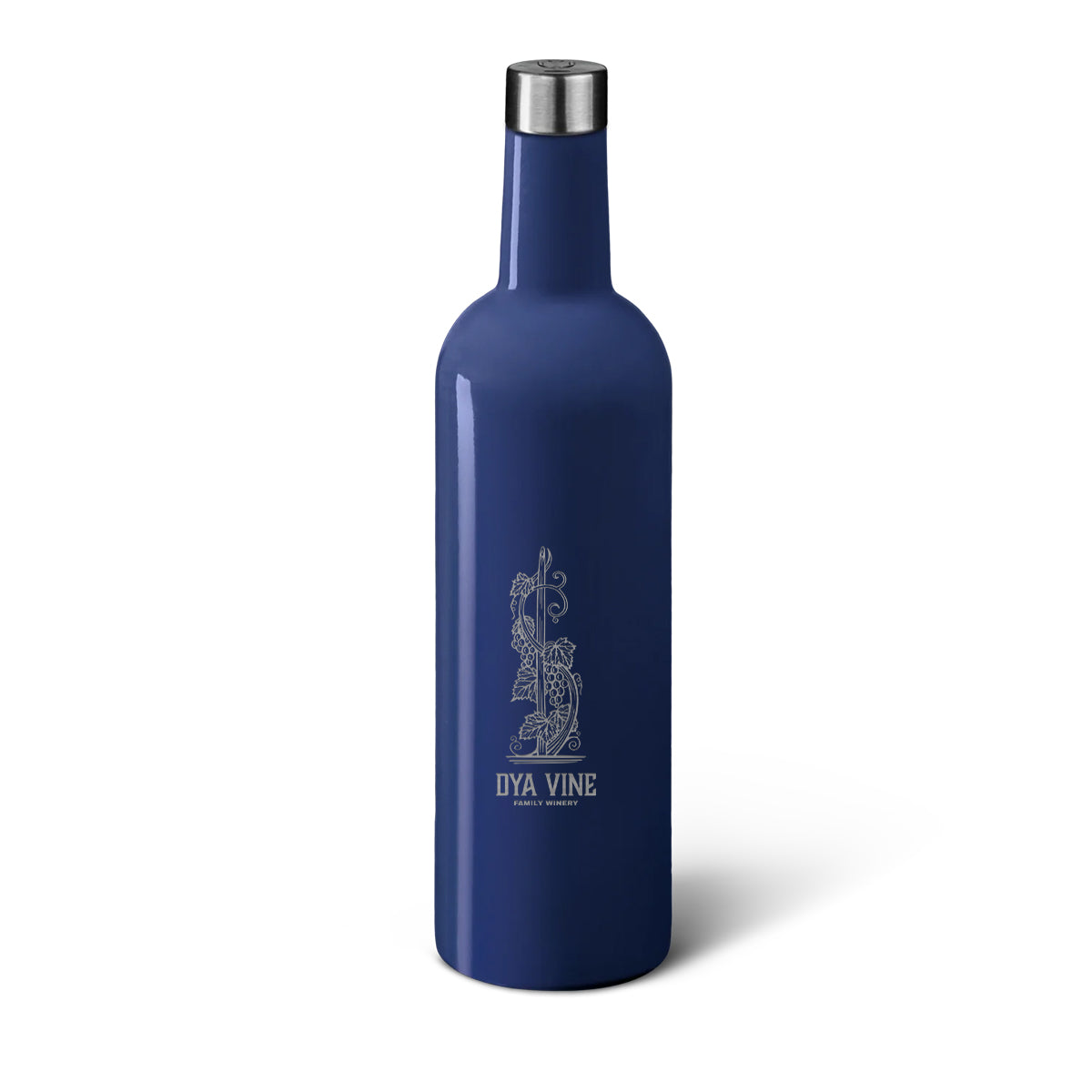 BruMate Winesulator, 25 oz - Navy - Laser Engraving
