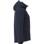 Bryce Hooded Insulated Softshell Jacket for Women Transfer - Navy - Right Side