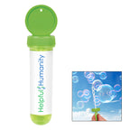 Bubble Dispenser in a Tube, 1 oz - Lime Green - White_Label