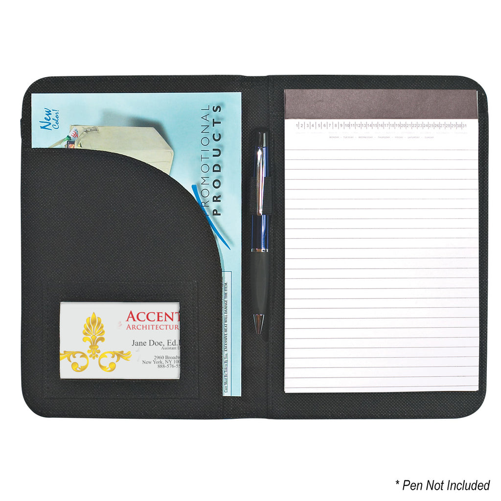 Bubble Padfolio, Non-Woven - Non-Woven Bubble Padfolio