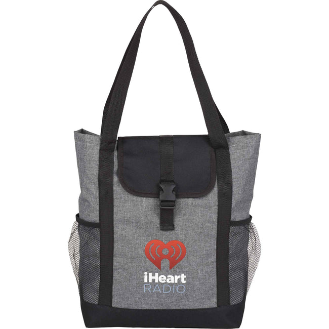 Buckle Convention Tote for Tablets, 11 Inch Embroidery