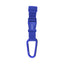 Buckle Strap with Carabiner, Adjustable - Royal Blue - Pad Print