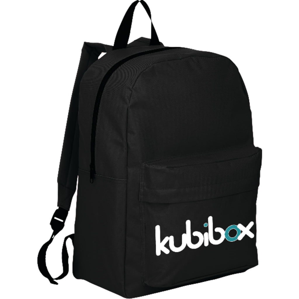 Buddy Budget Laptop Backpack, 15 Inch - Black - Photo