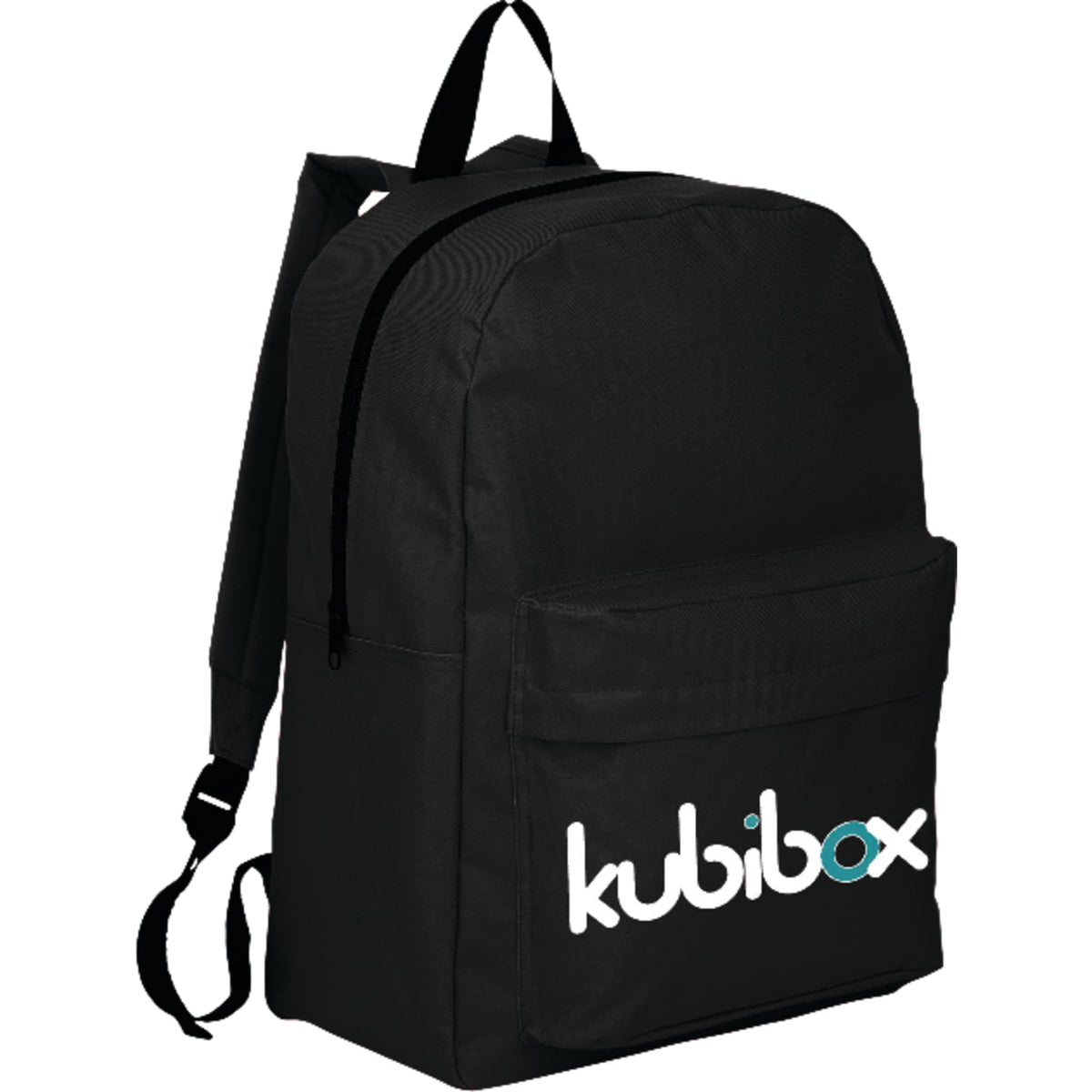 Buddy Budget Laptop Backpack, 15 Inch - Black - Photo