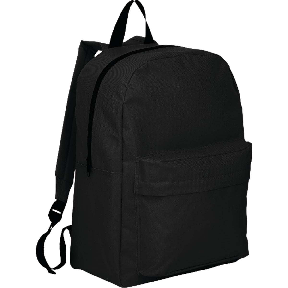 Buddy Budget Laptop Backpack, 15 Inch Full Color - Black - Photo 4