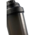 Buddy Protein Shaker Bottle in Recycled Plastic, 24 oz - Black - Right Angle Detail