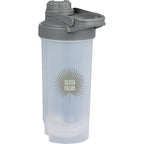 Buddy Protein Shaker Bottle in Recycled Plastic, 24 oz - Frost - Front
