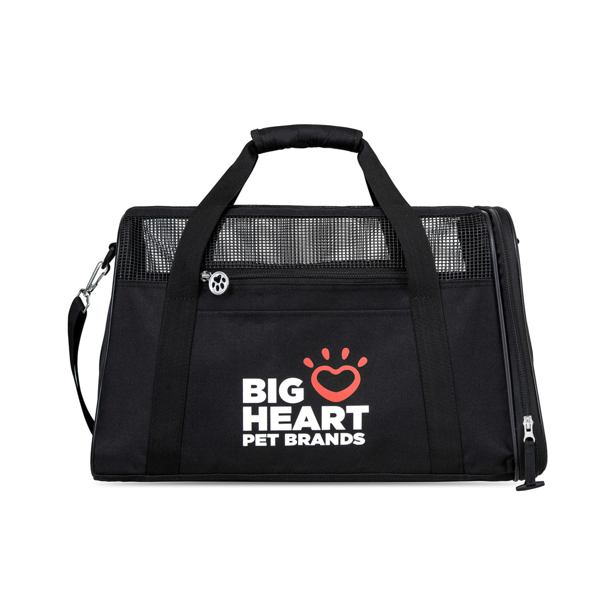 Buddy's Pet Carrier with Mesh Ventilation Transfer - Black - View 1