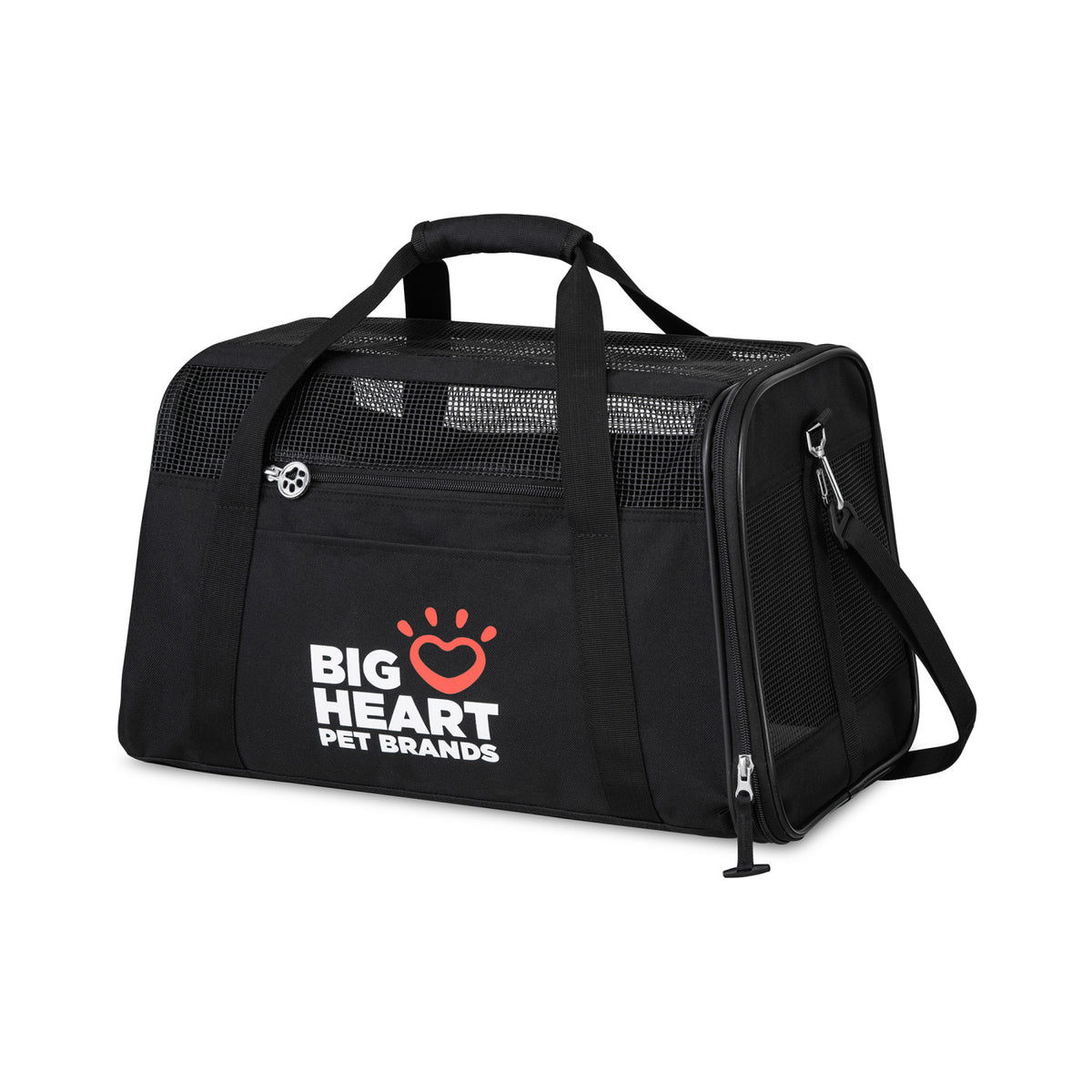 Buddy's Pet Carrier with Mesh Ventilation Transfer - Black - View 2